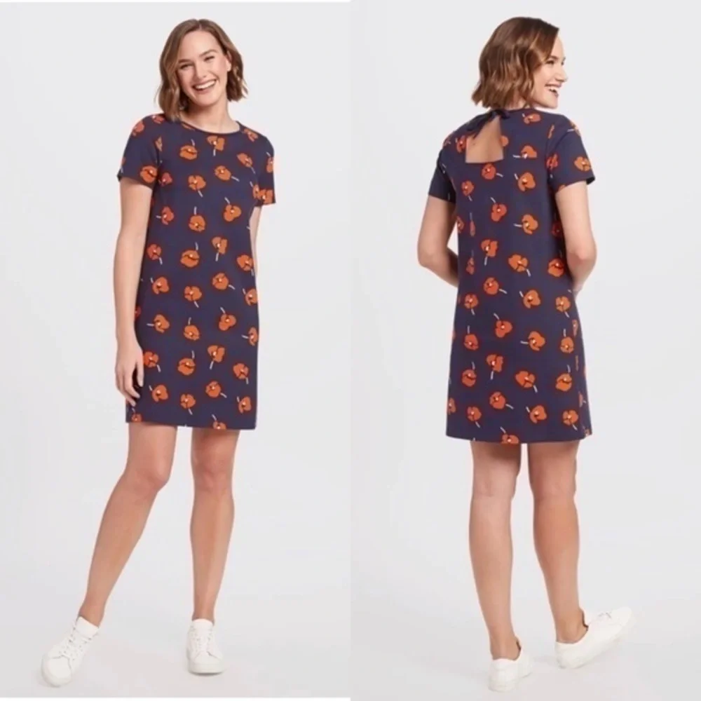 Draper James Poppy Ponte Shift Dress - Picture 3 of 6